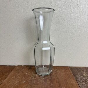 Clear Glass Vase Bud Flower Vase Table‎ Decor Home Decor 9" Tall